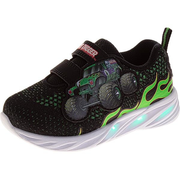 Amazon.com | Hot Wheels Toddler Boy Sneakers - Cars, Trucks